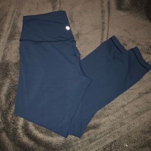 Lululemon navy blue align pant (size 10)